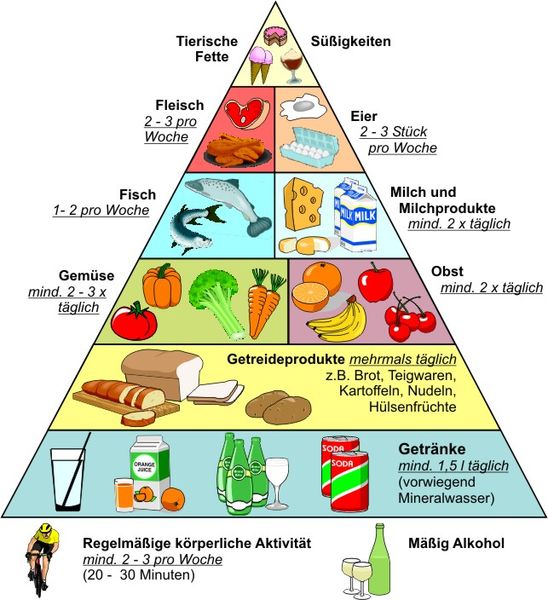 Die Ernährungspyramide